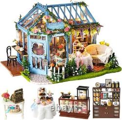 DIY Miniature House Kit Magic Book Nook Dollhouse Kit Tiny House Mini Home