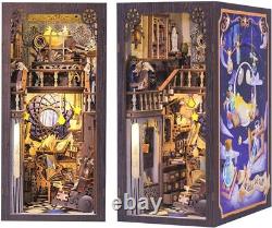 DIY Miniature House Kit Magic Book Nook Dollhouse Kit Tiny House Mini Home