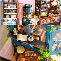 DIY Miniature House Kit Magic Book Nook Dollhouse Kit Tiny House Mini Home