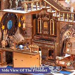 DIY Miniature House Kit Magic Book Nook Dollhouse Kit Tiny House Mini Home