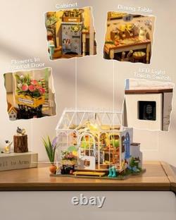DIY Miniature House Kit, Mini Dollhouse KIt, Mayberry Street Craft Model Kits f