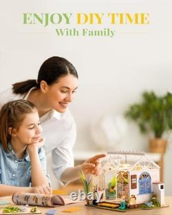 DIY Miniature House Kit, Mini Dollhouse KIt, Mayberry Street Craft Model Kits f