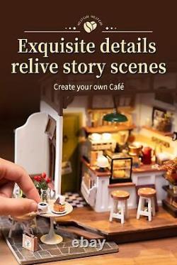 DIY Miniature House Kits Bundle Book Nook Kits NO. 17 Cafe Bundle Romantic