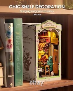 DIY Miniature House Kits Bundle Book Nook Kits NO. 17 Cafe Bundle Romantic