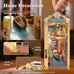 DIY Miniature House Kits Bundle Book Nook Kits NO. 17 Cafe Bundle Romantic