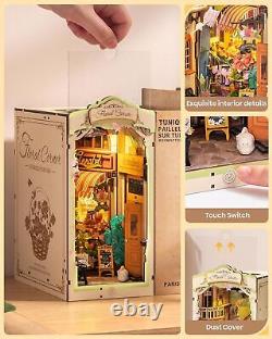 DIY Miniature House Kits Bundle Book Nook Kits NO. 17 Cafe Bundle Romantic