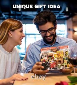 DIY Miniature House Kits Bundle Book Nook Romantic Venice Bundle Garage