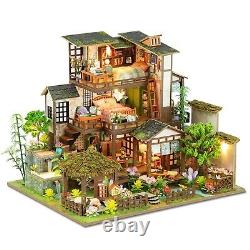 DIY Miniature House Kits, Tiny House Kit, Doll House Kits for Adults to Build