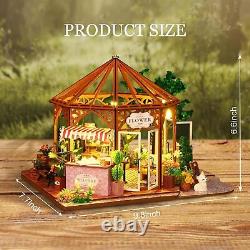 DIY Miniature House Kits Tiny House Kit Doll House Kits for Adults to Building
