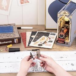 DIY Miniature House Kits for Adults Bundle Book Nook Kits Garage Workshop
