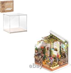 DIY Miniature House Kits with Display Case Box Miller's Garden Craft Kits