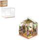 DIY Miniature House Kits with Display Case Box Miller's Garden Craft Kits