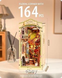 DIY Miniature House and Book Nook kit Cathy s Greenhouse Floral
