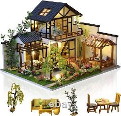 DIY Miniature Tiny Dollhouse Kit with Music 1 24 Scale Great Handmade Craft