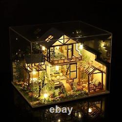 DIY Miniature Tiny Dollhouse Kit with Music 1 24 Scale Great Handmade Craft