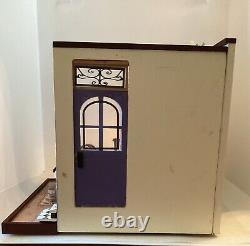 DIY Miniature house Detective Office Room Box Completed