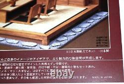 DIY Model Japanese-style room Rakuz Miniature Doll House kit Wood Craft 1/12 JPN