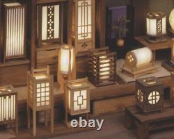 DIY Model Kit Japanese Retro Lantern Shop Miniature Doll House Wood Craft