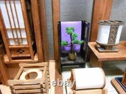 DIY Model Kit Japanese Retro Lantern Shop Miniature Doll House Wood Craft
