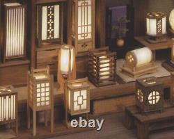 DIY Model Kit Japanese Retro Lantern Shop Set Miniature Dollhouse Wood Japan