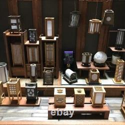 DIY Model Kit Japanese Retro Lantern Shop Set Miniature Dollhouse Wood Japan