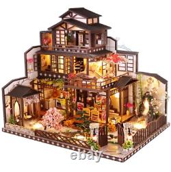 DIY Oriental Korean Style Kit Miniature Furniture 3D Kokuri Precious mansion LED