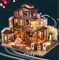 DIY Oriental Korean Style Kit Miniature Furniture 3D Kokuri Precious mansion LED