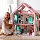 DIY wood dollhouse, toy cottage house for kids, doll house DIY kit