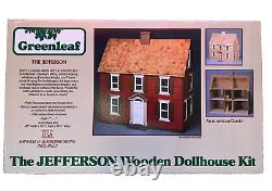 DOLLSHOUSE KIT Greenleaf The Jefferson laser cut wooden kit 112