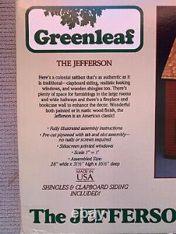 DOLLSHOUSE KIT Greenleaf The Jefferson laser cut wooden kit 112