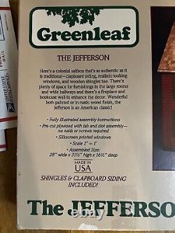 DOLLSHOUSE KIT Greenleaf The Jefferson laser cut wooden kit 112