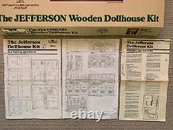 DOLLSHOUSE KIT Greenleaf The Jefferson laser cut wooden kit 112