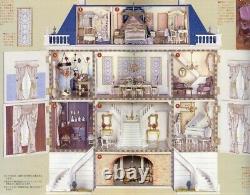 Deagostini JP 1/12 Scale DollHouse European Style Palace Unassembled Model Kit