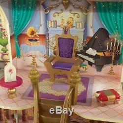 Disney Princess Belle Enchanted Dollhouse with 13 Accessories NEW