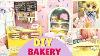 Diy Kawaii Miniature Bakery Dollhouse Kit Diy Polymer Clay Cakes