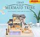 Diy Mermaid Tribe Dollhouse With Dust Cover Miniature Handicraft