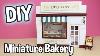 Diy Miniature Bakery Dollhouse Kit Cake Love Cute Shop With Working Lights Relaxing Crafts