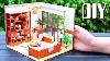 Diy Miniature Dollhouse Kit Chinese Living Room With Full Furniture Lights