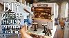 Diy Miniature Dollhouse Kit Coffee Time Corner Of Happiness