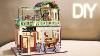 Diy Miniature Dollhouse Kit Rainbow Coffee Miniature Land