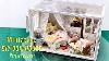 Diy Miniature Dollhouse Kit With Working Lights Perfect Flower