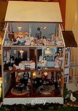 Doll House House of Broel By Artist Bonnie Broel House of all Seasons