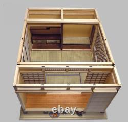 Doll House Japanese style Room SET of 3 Miniature Kit Handmade Wooden 1/12