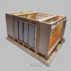 Doll House Japanese style Room SET of 3 Miniature Kit Handmade Wooden 1/12 JAPAN