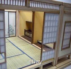 Doll House Miniature Japanese Style Model Kit Kyoto Figure Handcraft Mini F/S JP