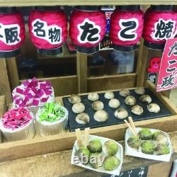 Doll House Miniature Model Kit OSAKA Takoyaki Shop TAKOMASA Billy New
