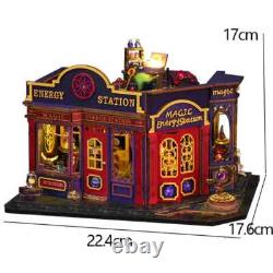 Doll House Wooden Miniature DIY Kit Production of Small Room Toys Decorations