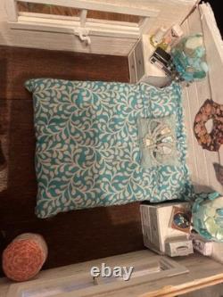 Doll house summer cabin 27 inches by 8.5 inches