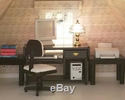 Dollhouse 112 scale. Electric. Completely furnished