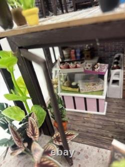 Dollhouse Assembled DY kit completed coffee shop